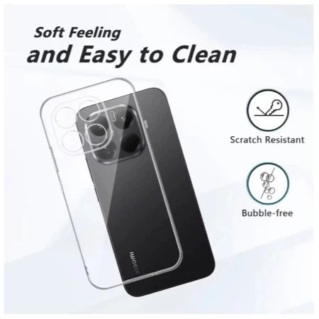 Xiaomi 15T Pro Clear Case / Clear Case MI 15T & MI 15T Pro / TPU Case 2.0MM Bening Mi 15T Pro