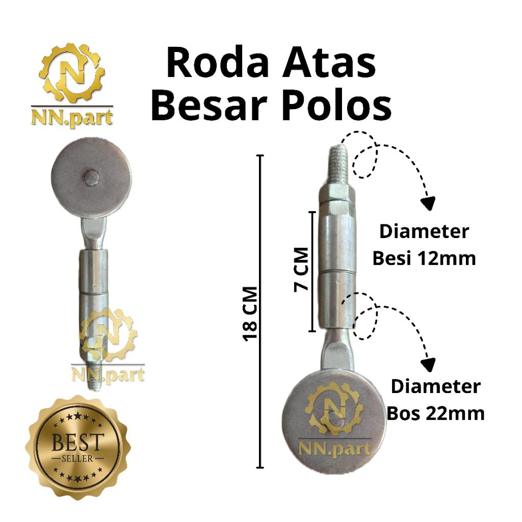 ล้อประตูด้านบน Henderson / Henderson แขวน Rinda