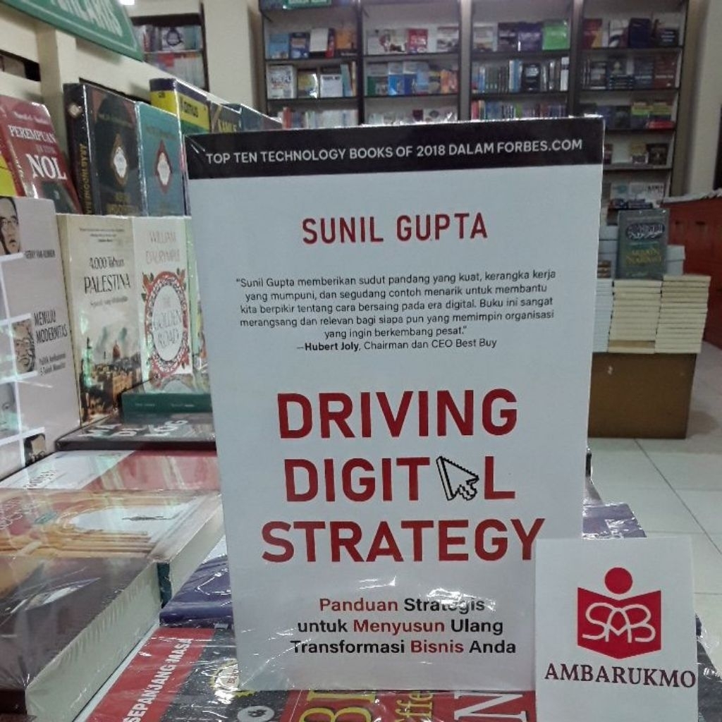 ขับรถกลยุทธ์ดิจิทัล - Sunil Gupta - หนังสือปิดผนึกดั้งเดิม [อินโดนีเซีย] - Gemlang