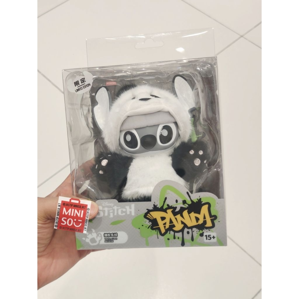 MINISO Bag Charm DISNEY STITCH PANDA พวงกุญแจ Limited Edition (15ซม.)