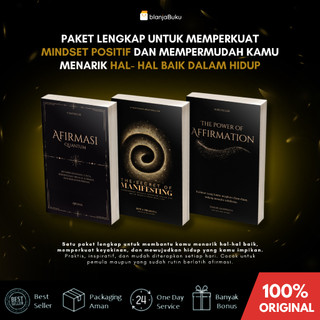 [BlanjaBuku] Isi 3 Buku Paket Lengkap Untuk Memperkuat Mindset Positif - Afirmasi Quantum - The Secret of Manifesting - The Power of Affirmation
