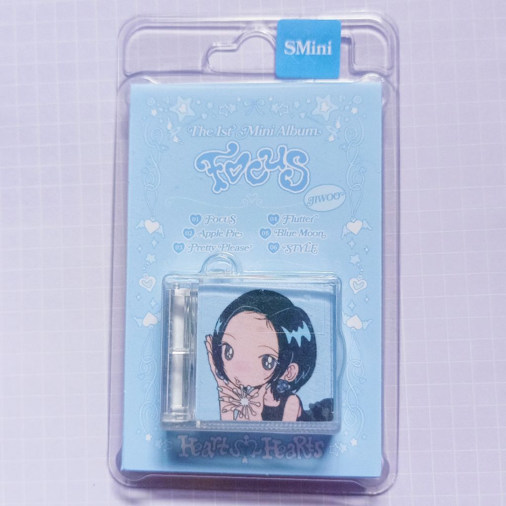 Jiwoo hearts2hearts มินิโฟกัส