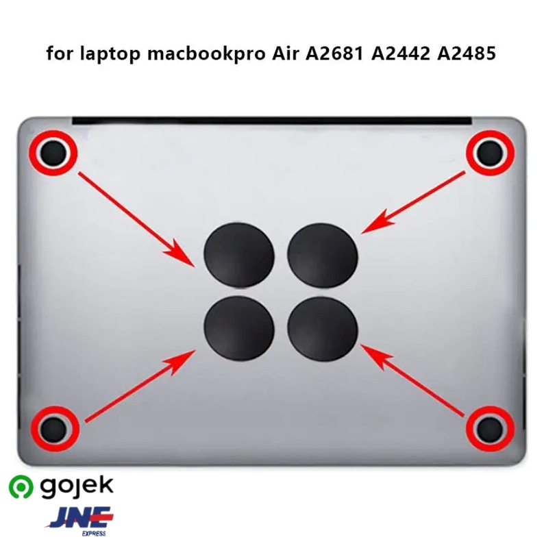 ยางฟุตยาง MacBook Pro Retina A2681 A2442 A2485