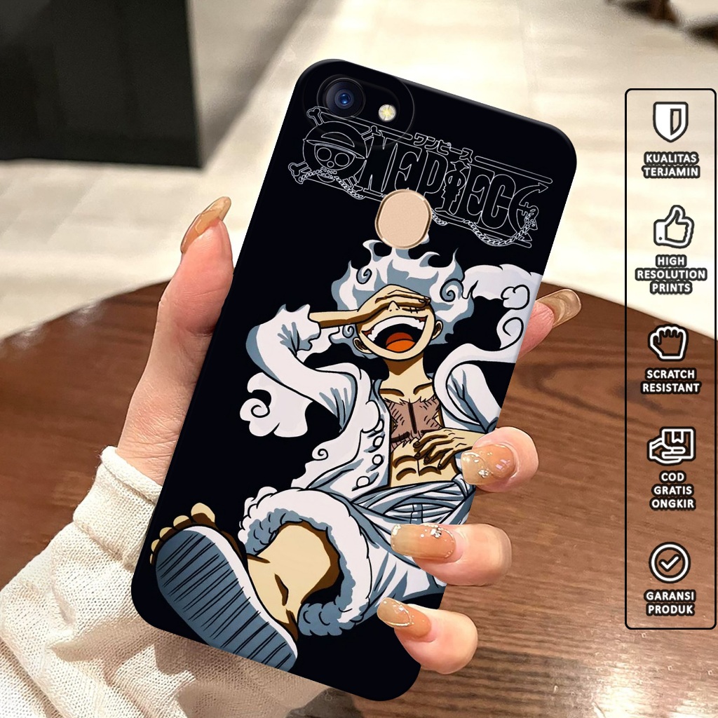 เคสโทรศัพท์สําหรับOppo F5 / F5 Youth - เคสโทรศัพท์สําหรับOppo F5 (BR - LUFFY) - Softcaseโทรศัพท์สําห
