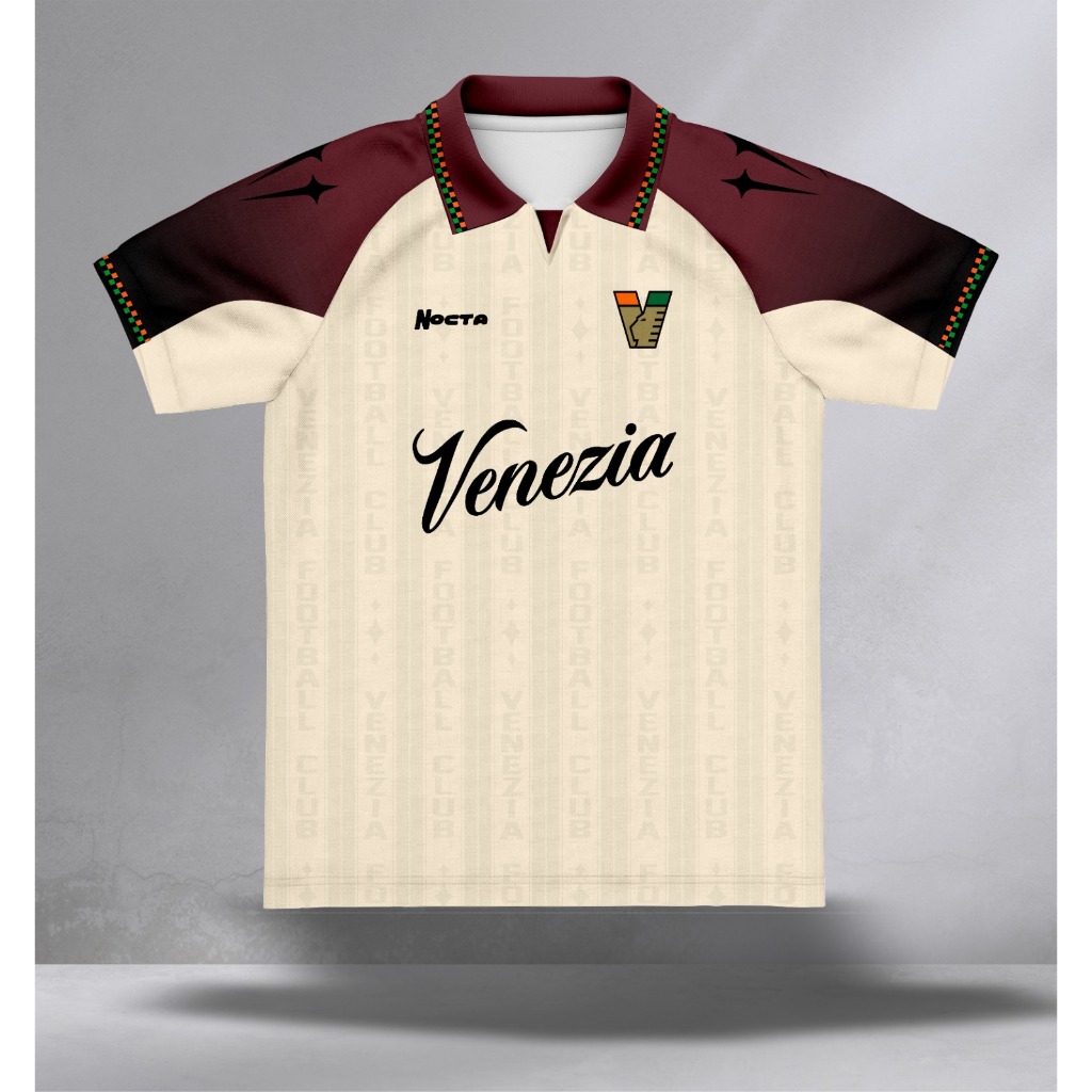 FANTASY JERSEY//RETRO FOOTBALL SHIRT// VENEZIA FANTASY 25 JERSEY//FULLPRINTING JERSEY/ฟรี NAMESET | เสื้อเจอร์ซีย์ย้อนยุค | เสื้อแจ็คเก็ตลําลอง | เสื้อฟุตบอล