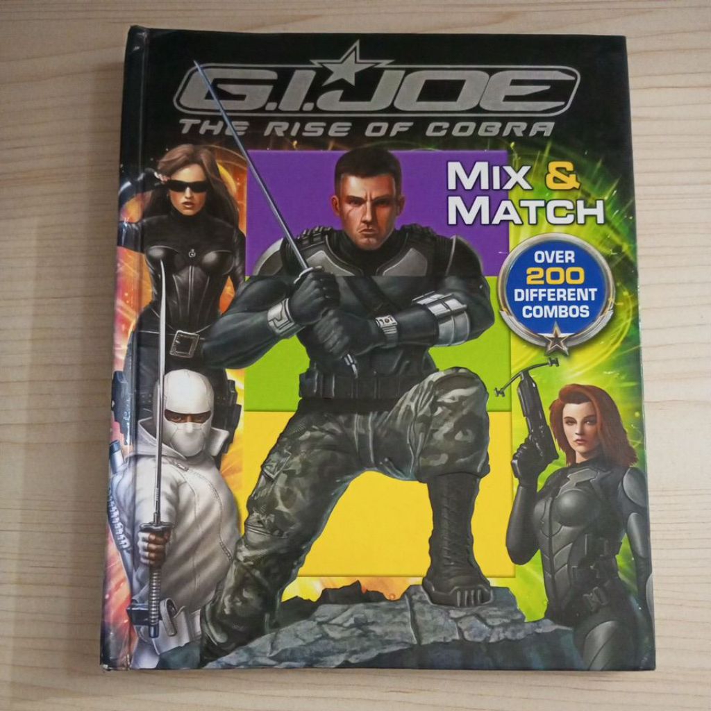BOARDBOOK GI JOE THE RISE OF COBRA ผสมและมัทฉะ
