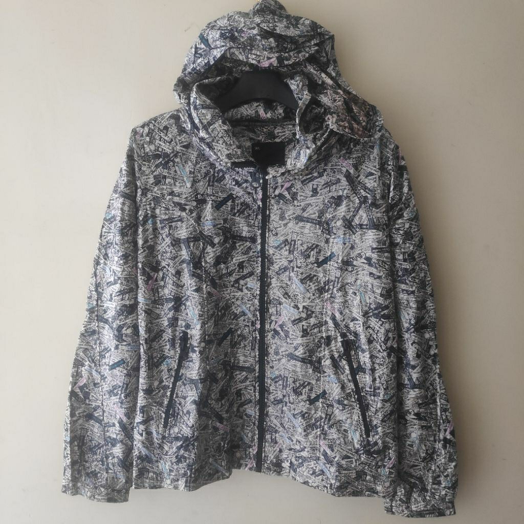 EVISU WINDBRAKER JACKET FULL MOTIF สําหรับผู้หญิง