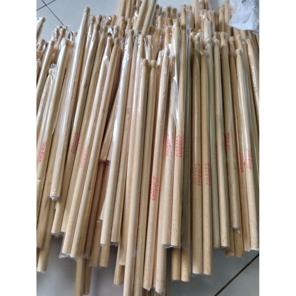 MLINJO WOODEN DRUM STICKS 40CM DRUM STICKS (2 ชิ้น) GOOD DRUMBAN STICKS