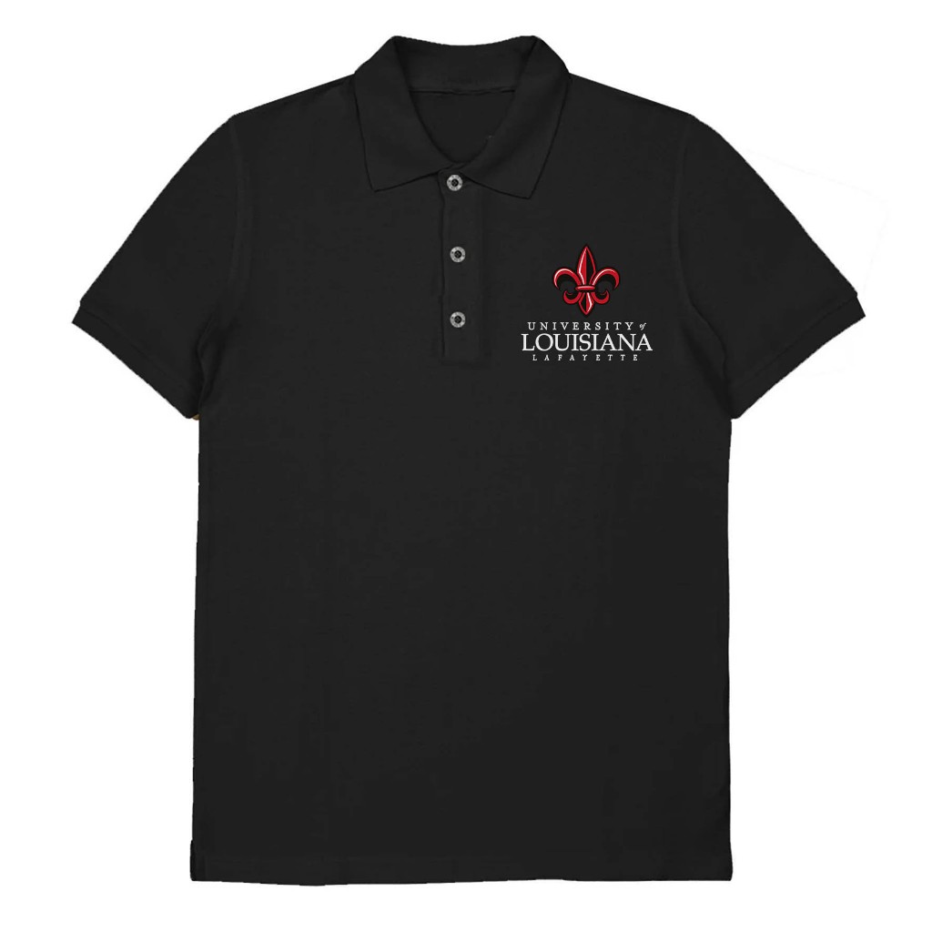 LOUISIANA Lafayette University เสื้อยืดเกรดพรีเมี่ยม Unisex