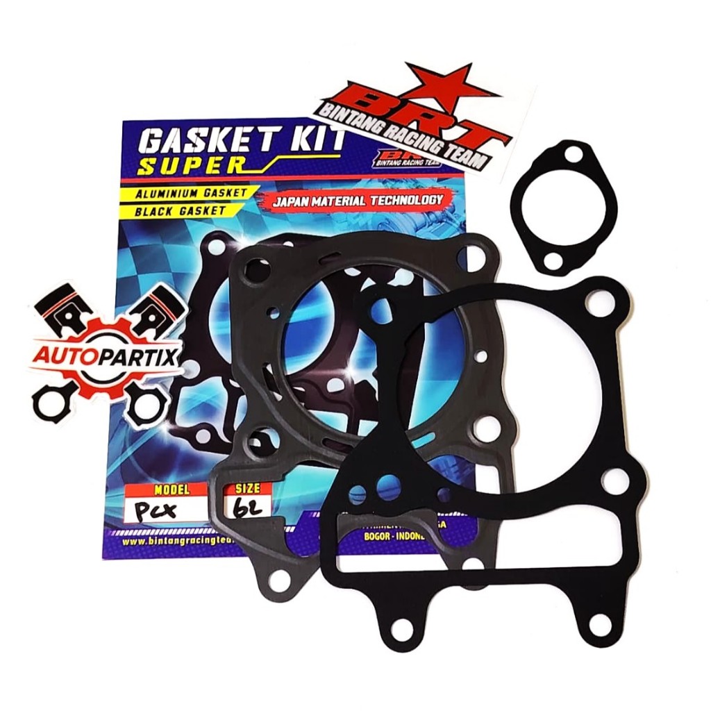 TOP และ BOTTOM GASKET BRT VARIO 125 VARIO 150 PCX 150 ADV 150 62mm 62 mm BRT GASKET HEAD BLOCK GASKE