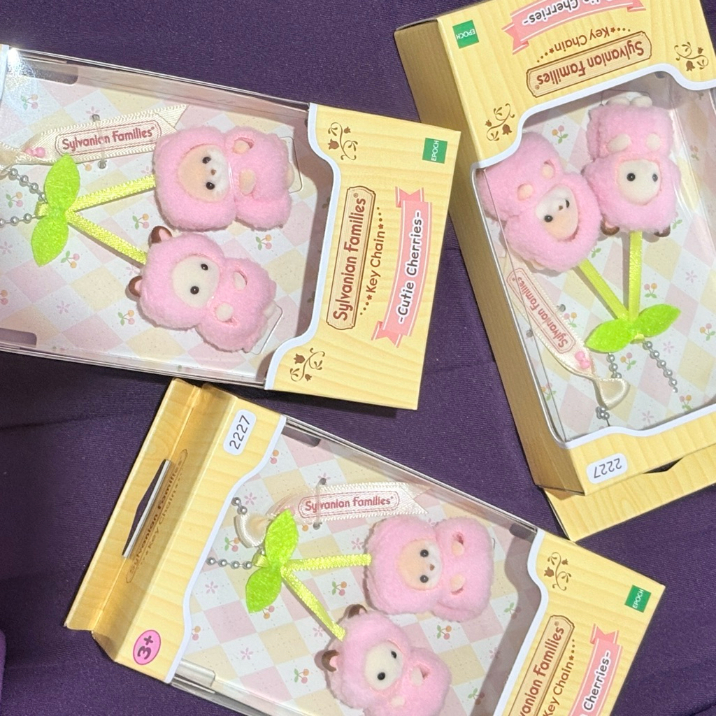 [ORIGINAL] พวงกุญแจ Sylvanian Families Cherry