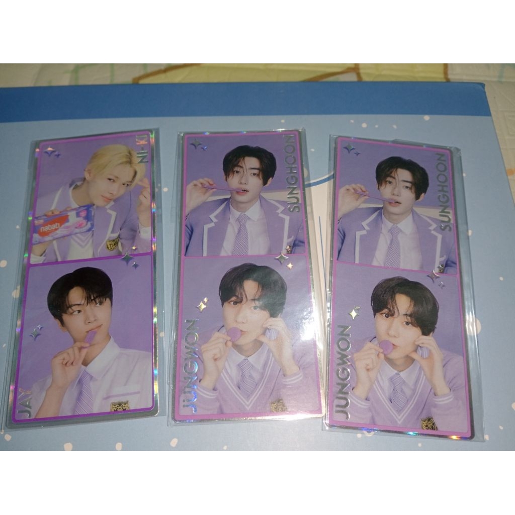 การ์ดรูปถ่ายอย่างเป็นทางการ Enhypen x nabati