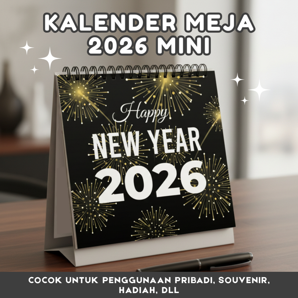 MINI DESK CALENDAR 2026 | เจ้าหน้าที่ | AESTHETIC CALENDAR