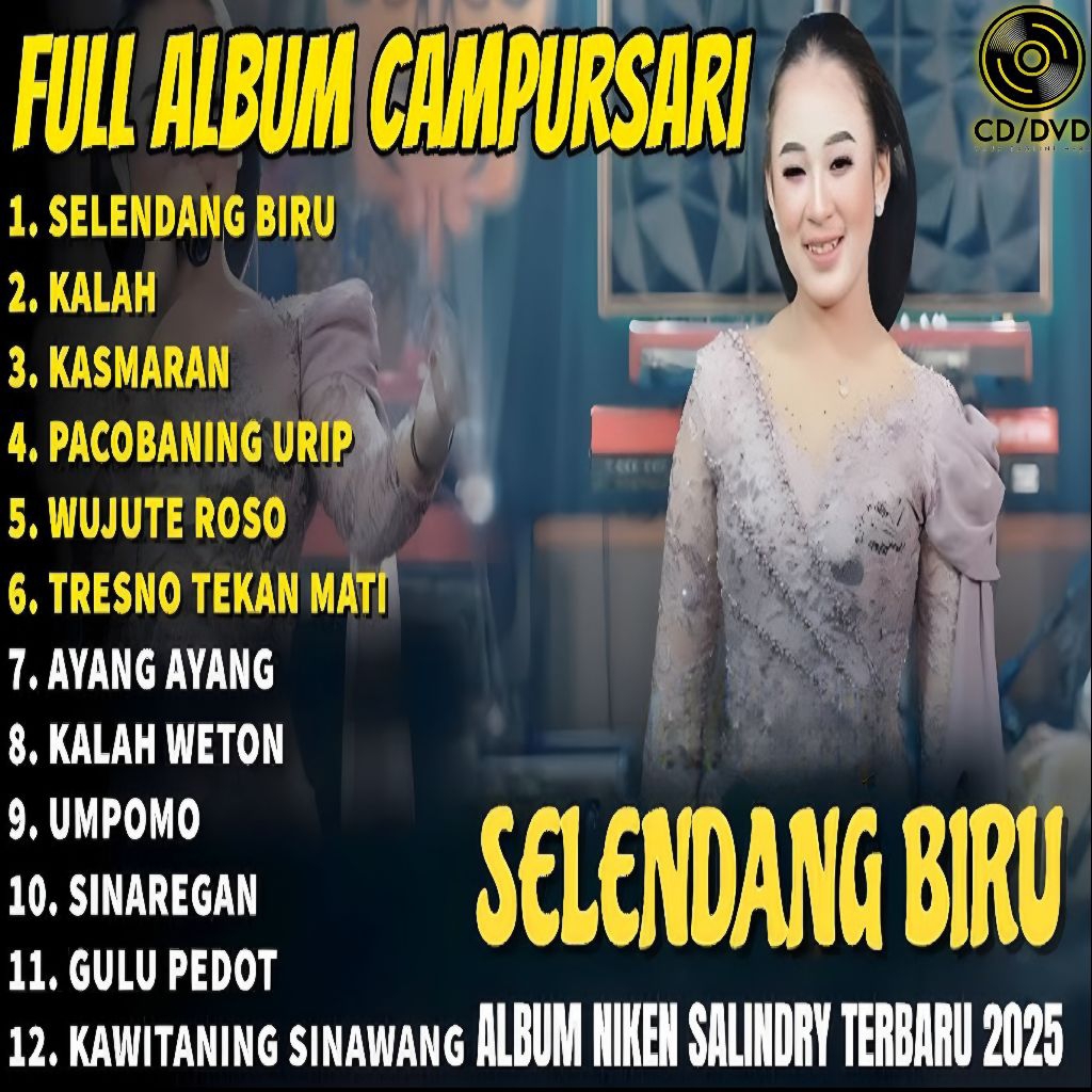 MIXED MUSIC DVD CASSETTE NIKEN SALINDRY FULL ALBUM - JAVANESE SONGS DVD CASSETTE - LAST MIXED MUSIC 
