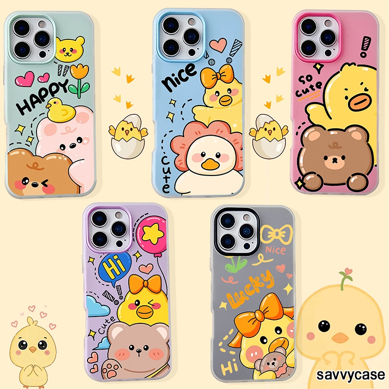 CASE CASING JELLY สี 2 IN 1 MOTIF CARTOON PATTERN COMPATIBLE สําหรับ XIAOMI REDMI A1 A2 A5 8 8A 9 9 