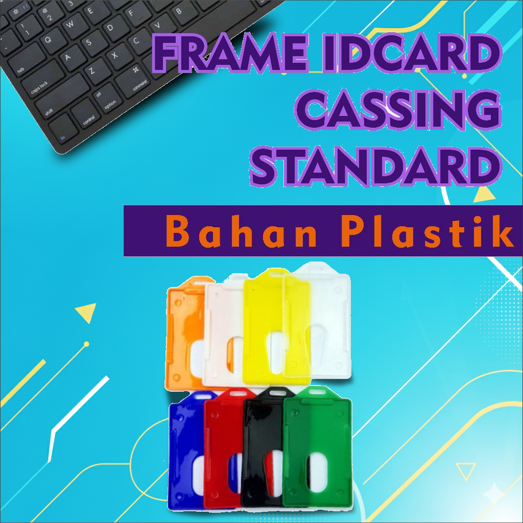 STANDARD Plastic FRAME idcard casage id card frame id card case id card holder พลาสติก