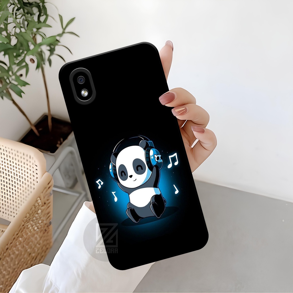 เคส HP Samsung Galaxy A01 Core - เคสแฟชั่น Panda - Samsung Galaxy A01 Core Softcase - เคส Samsung Ga