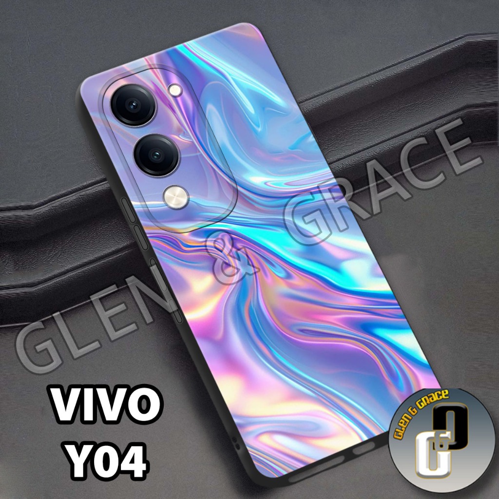 HP G22 - softcase procamera vivo y04 - เคสแฟชั่น vivo y04s ใหม่ล่าสุด วัสดุยาง - เคสป้องกัน - - โทรศ