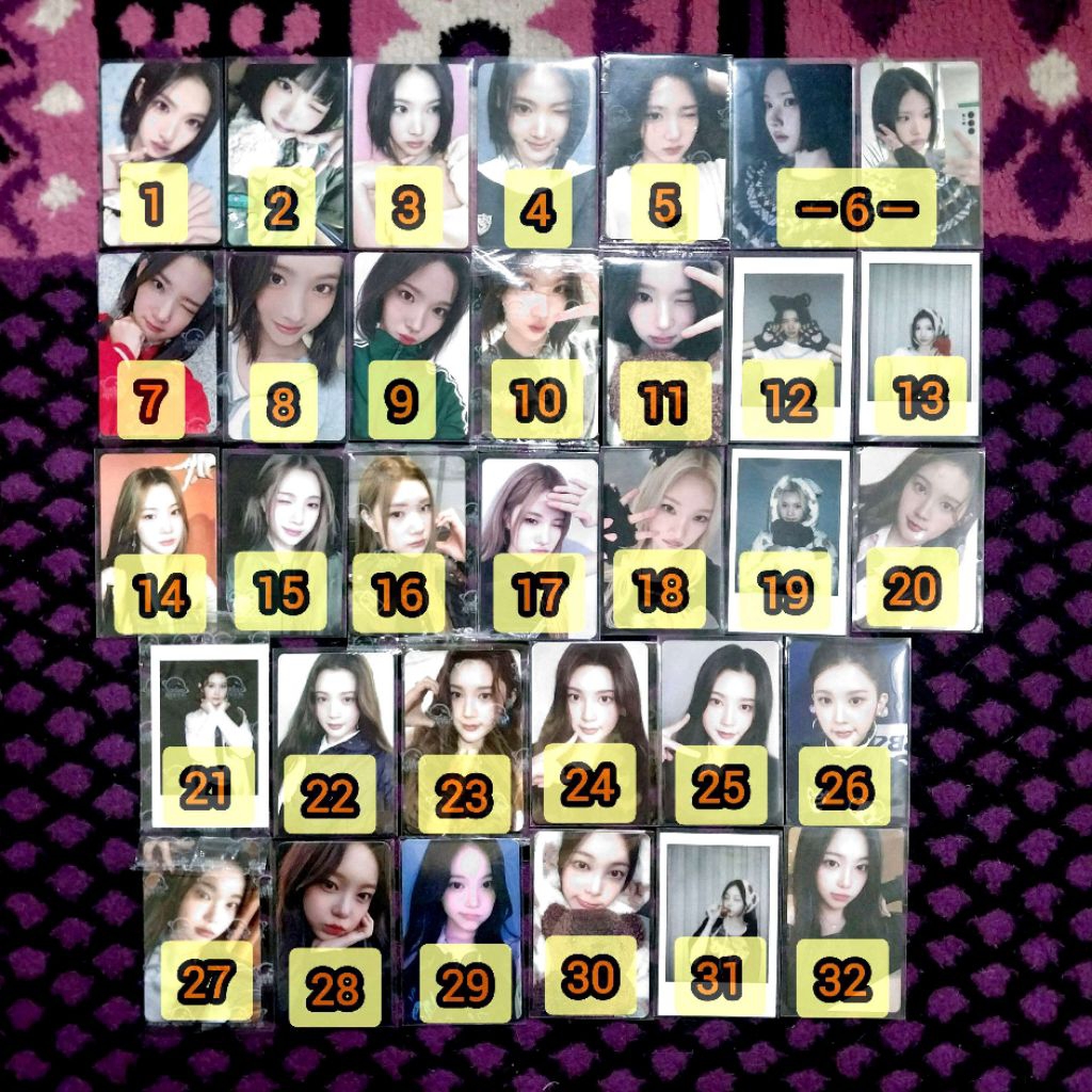 Photocard อย่างเป็นทางการ PC Hearts2hearts H2H Jiwoo Juun Ana Ian The Chase Style Focus