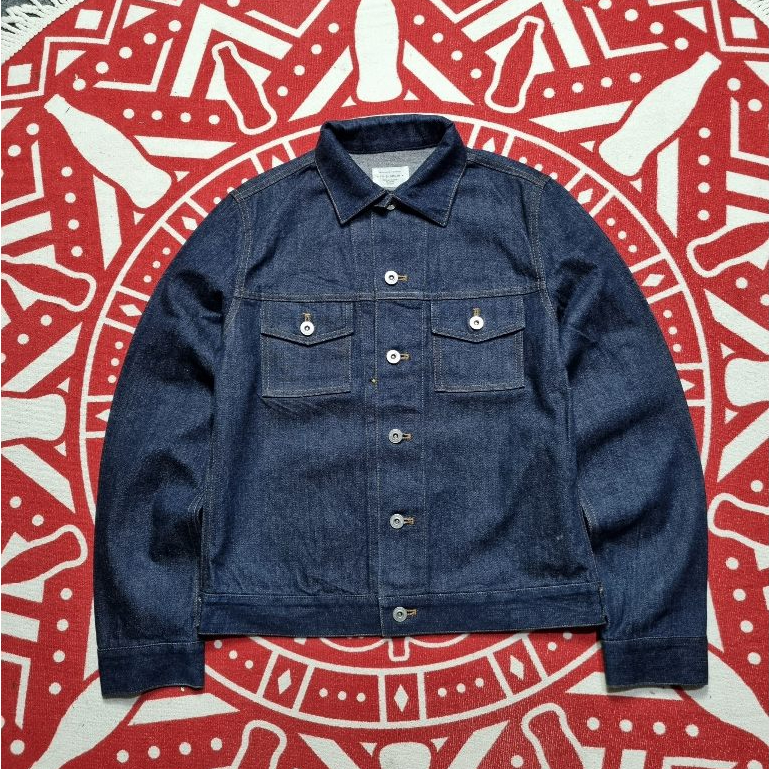 Vetements เสื้อแจ็คเก็ตยีนส์ ine noui