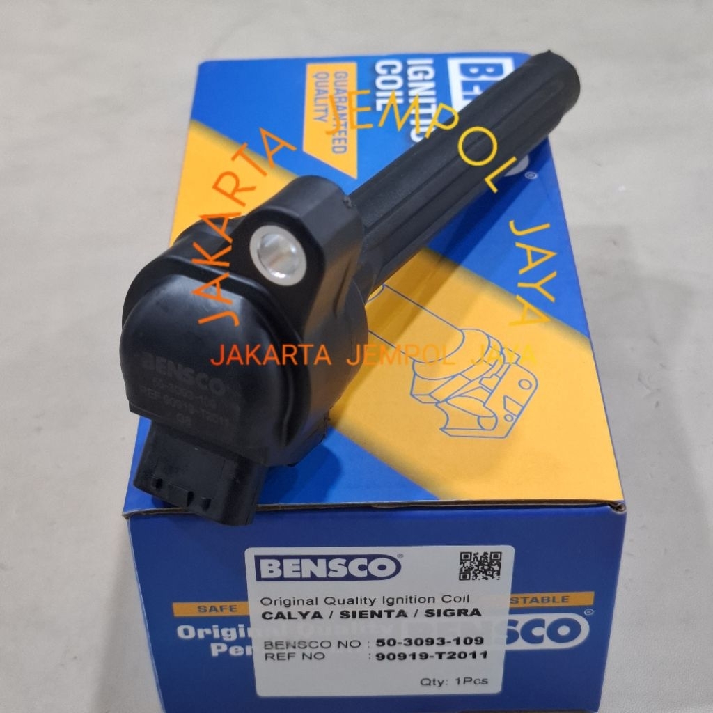 IGNITION COIL CALYA SIGRA SIENTA ORIGINAL BENSCO 90919-T2011