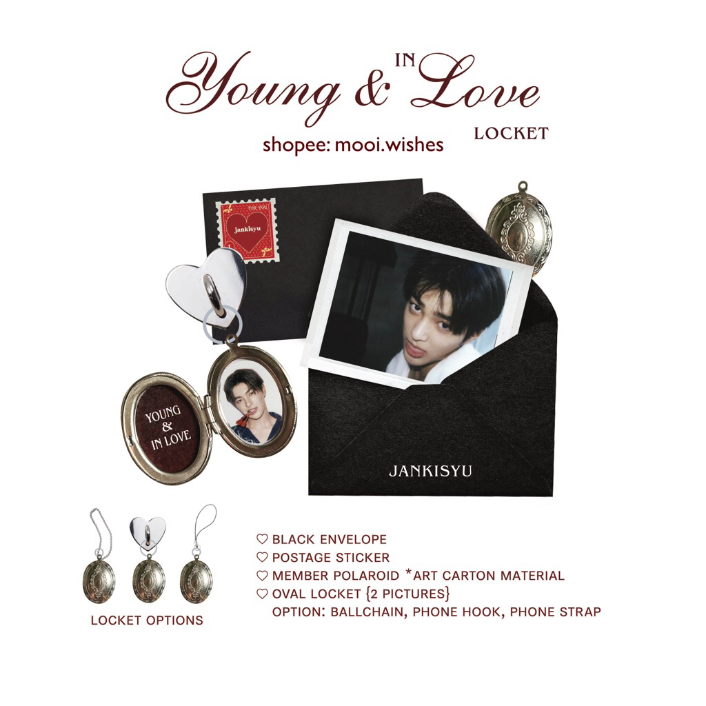 GANTUNGAN HP [JANKISYU] Cortis Locket พวงกุญแจวินเทจสายคล้องโทรศัพท์ที่วางโทรศัพท์มือถือ