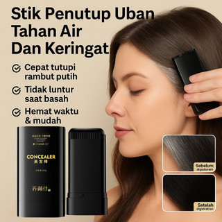 JUELREOU -[COD/GRATIS ONGKIR] Stik Pewarna Rambut untuk Menutupi Uban /Penutup Uban Permanen/Alat Semir Rambut /Pewarna Rambut Tahan Air dan Keringat/Cat Rambut/Penghitam Rambut Uban Permanen/Pewarna Rambut Tanpa Bilas yang Tidak Mudah Luntur