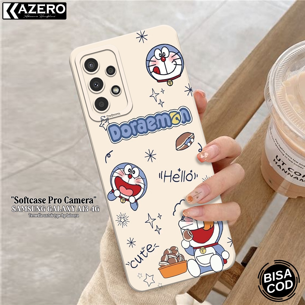 Softcase Hp Samsung Galaxy A13 4G - เคสแฟชั่น Kazero การ์ตูน - เคส Samsung Galaxy A13 4G - ตัวป้องกั
