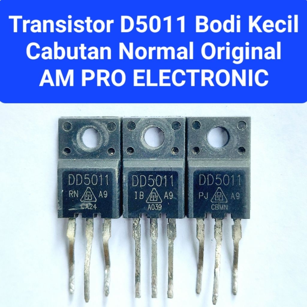 ทรานซิสเตอร์ DD5011 ดั้งเดิม tr dd5011 การกําจัดร่างกายขนาดเล็ก tr d5011