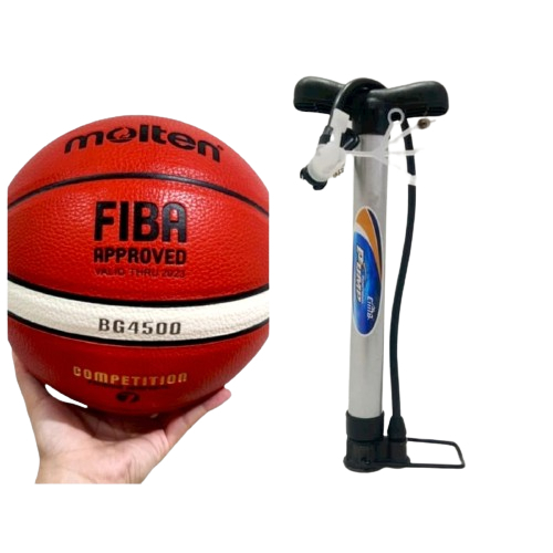 Molten B7G4500 BG4500 PERBASI SIZE 7 THAILAND Basketball + IRON PUMP