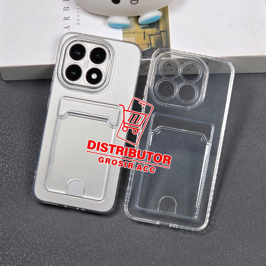 XIAOMI 15T XIAOMI 15T PRO SOFTCASE CARD CASE สล็อตการ์ดใส CASE XIAOMI 15T XIAOMI 15T PRO