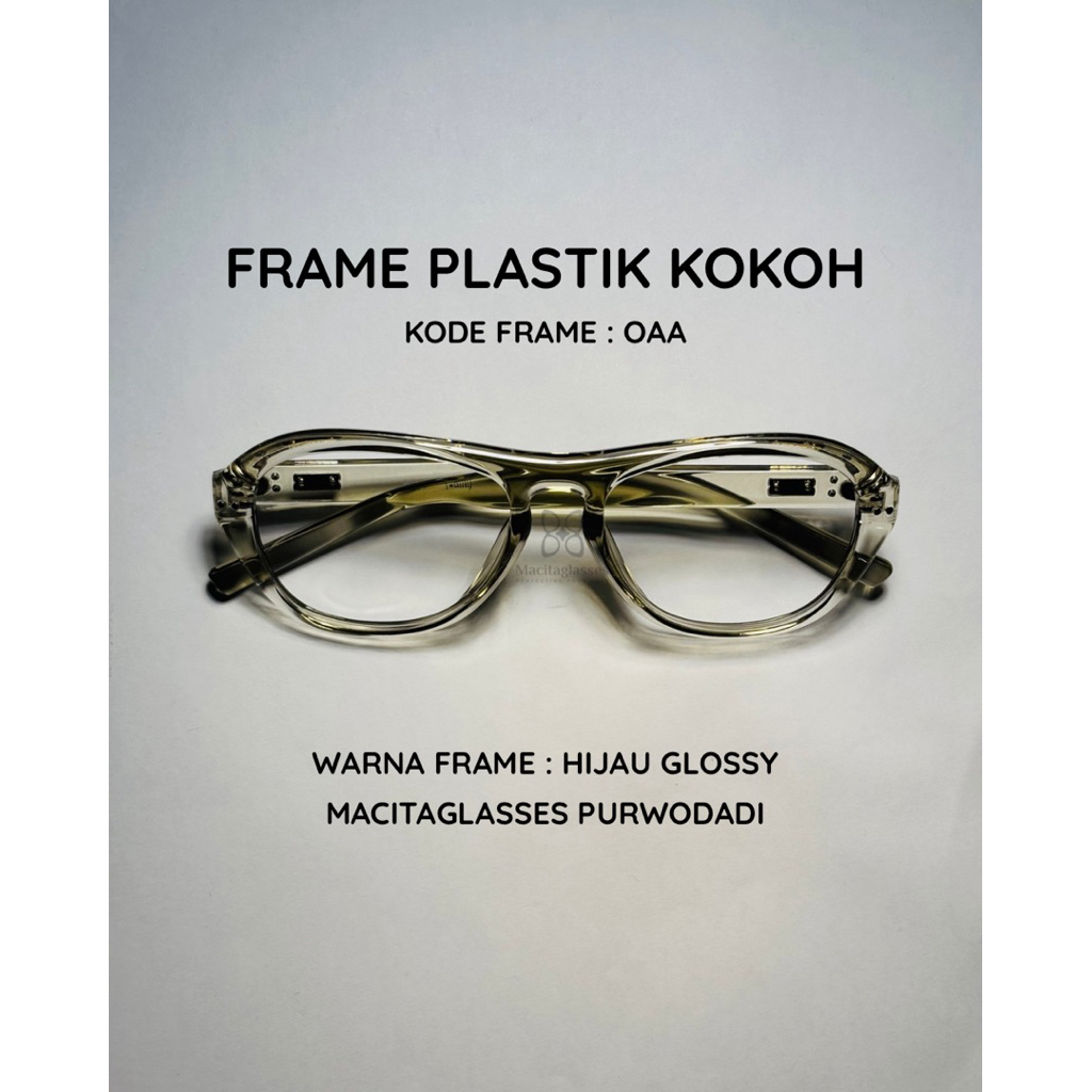 Macitaglasses - กรอบนักบินพลาสติกแข็งแรง OAA