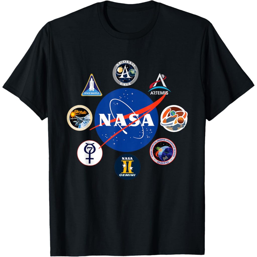 เสื้อยืด NASA อย่างเป็นทางการสําหรับเด็ก