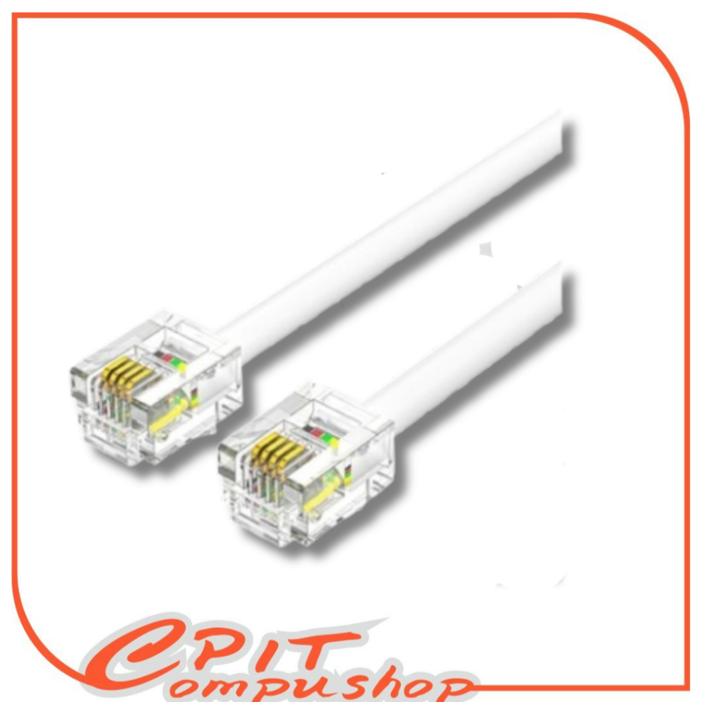 Vention 3M สายโทรศัพท์ RJ11 RJ 11 IQB Phone Cable