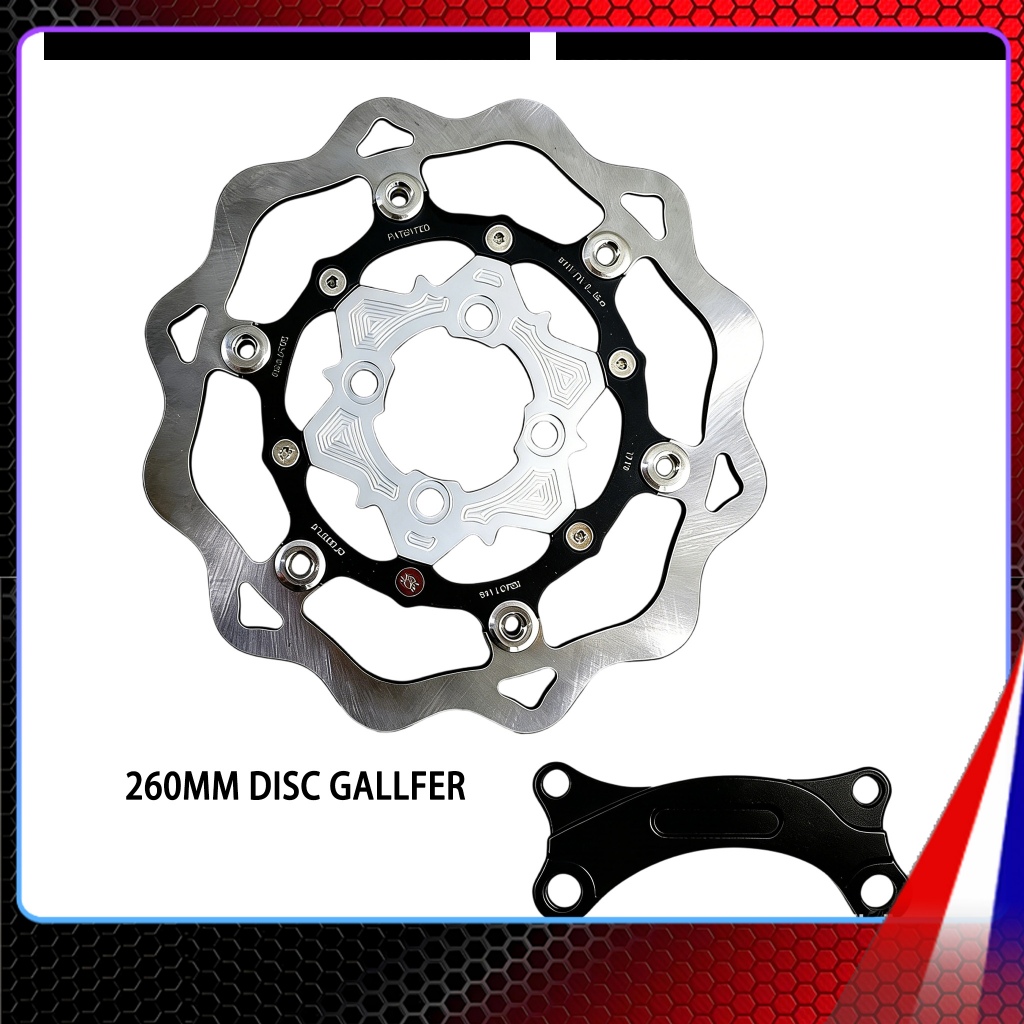 Galfer 260 มม. DISC Galfer VIETAM Universal Rotor FLOATING รถจักรยานยนต์