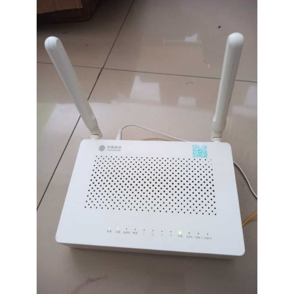 Modem xpon dualband H1s-2 เฟิร์มแวร์เดิมมั่นคง Uplink FO & LAN สีขาว ราคาสะอาด
