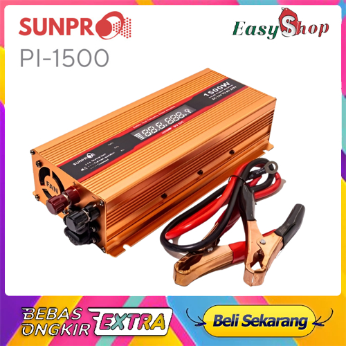 Sunpro 1500W PI-1500 Power Inverter Original 100% ll 1500W Power Inverter