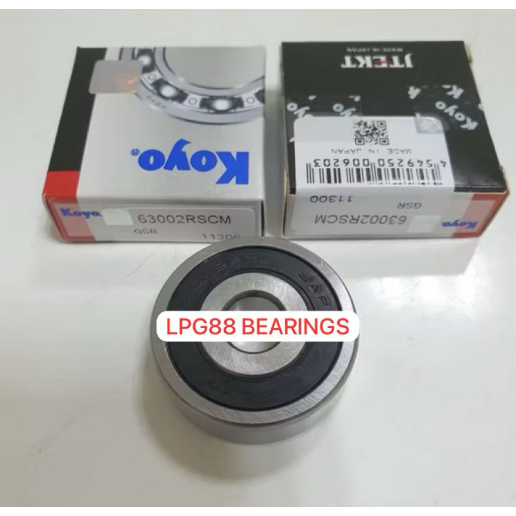BEARING 6300 2RS KOYO BEARING 63002RS KOYO หมวกยาง