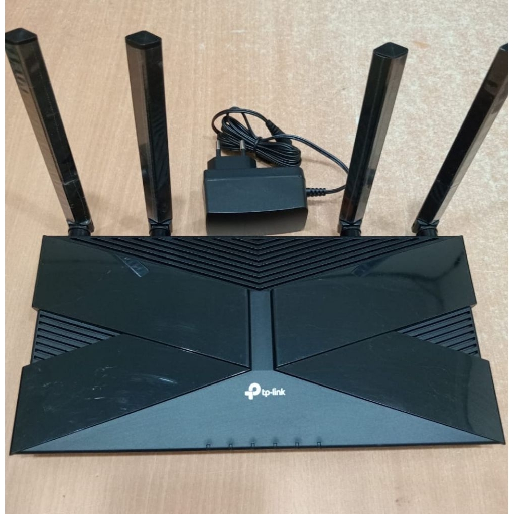 TP-LINK ARCHER AX10 AX1500 WIFI 6 ROUTER, TPLINK ACCESS POINT DUAL-BAND (USED NORMAL SMOOTH)