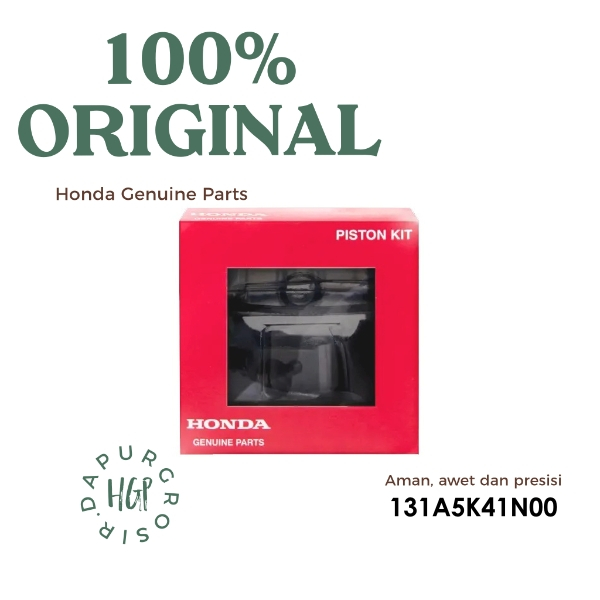 ชุดลูกสูบ 1.00 Honda Supra X 125 FI ใหม่, ชุดลูกสูบ SX125 FI Helm In Original AHM - 131A5K41N00