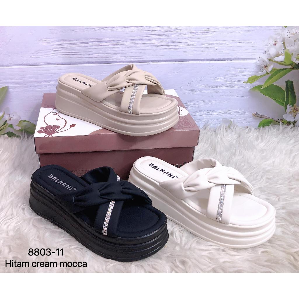 Balnani 8803-11 รองเท้าแตะส้นเตารีดสําหรับผู้หญิงล่าสุด