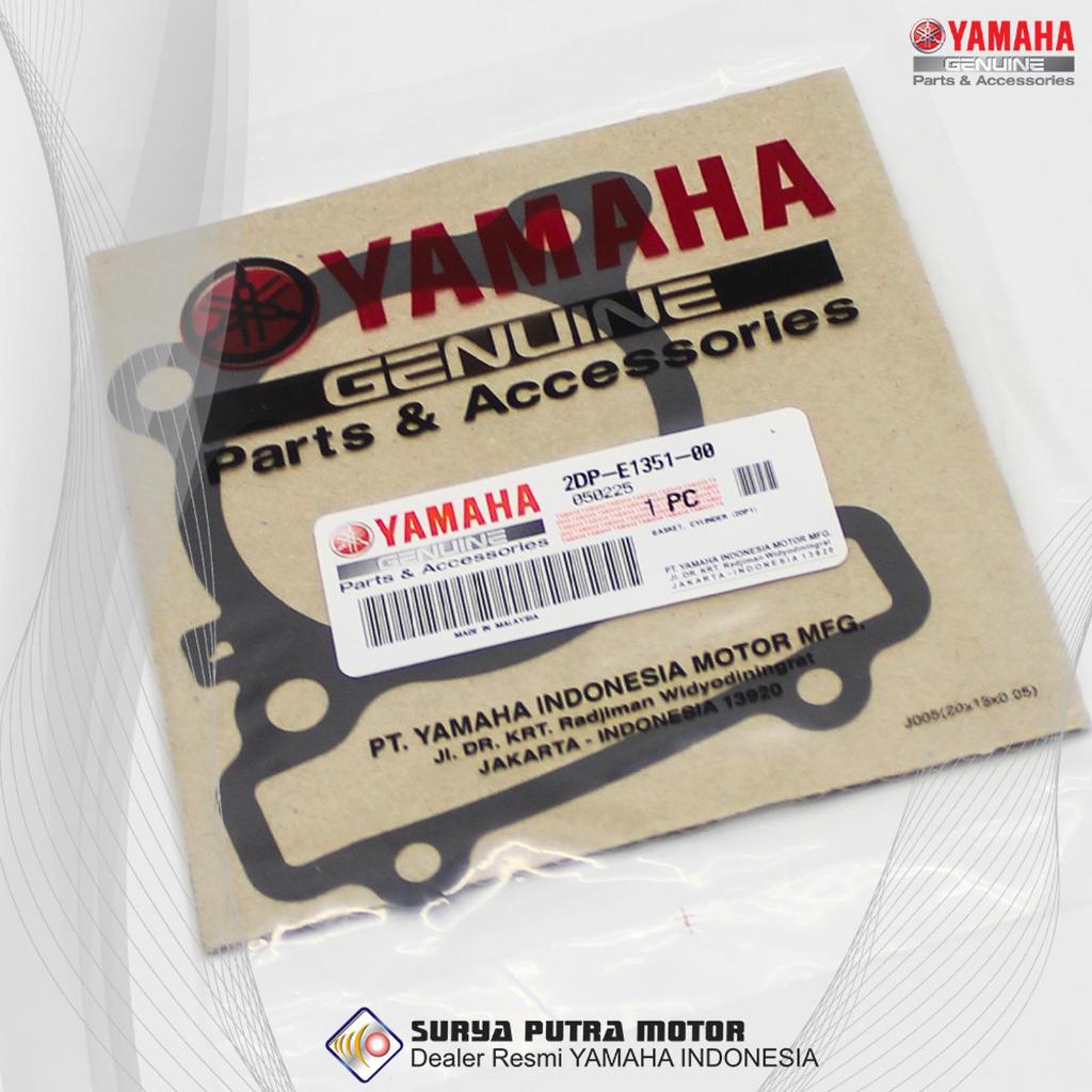 Yamaha Nmax Aerox 2DP B6H-E1351-00 ปะเก็นหัวบล็อกกระบอกล่าง