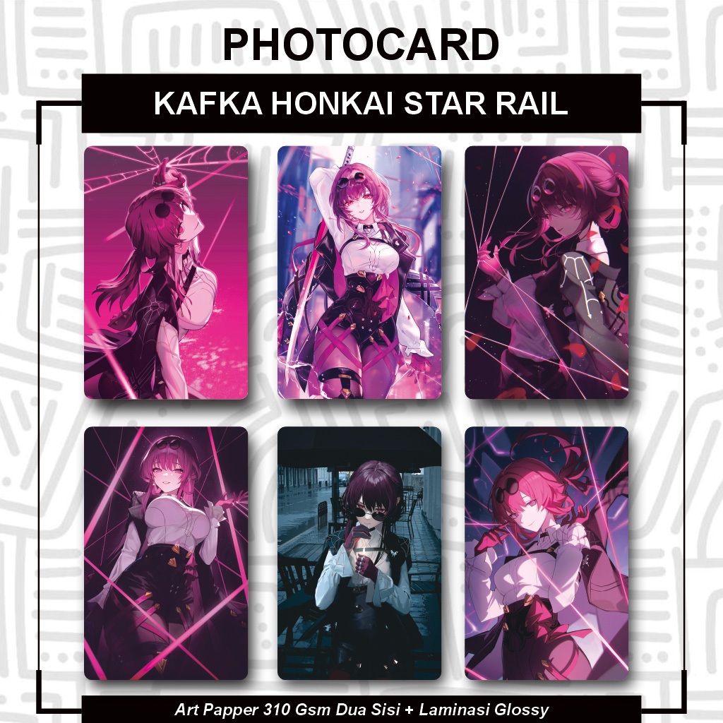 HONKAI STAR RAIL PHOTOCARD [KAFKA] การ์ดเกม