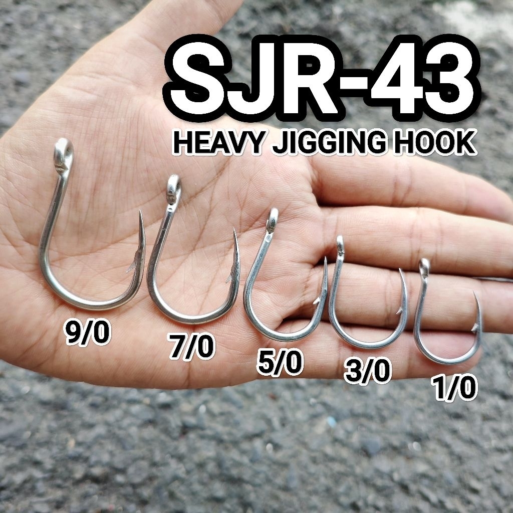 1 ชิ้น SJR-43 HEAVY JIGGING HOOK