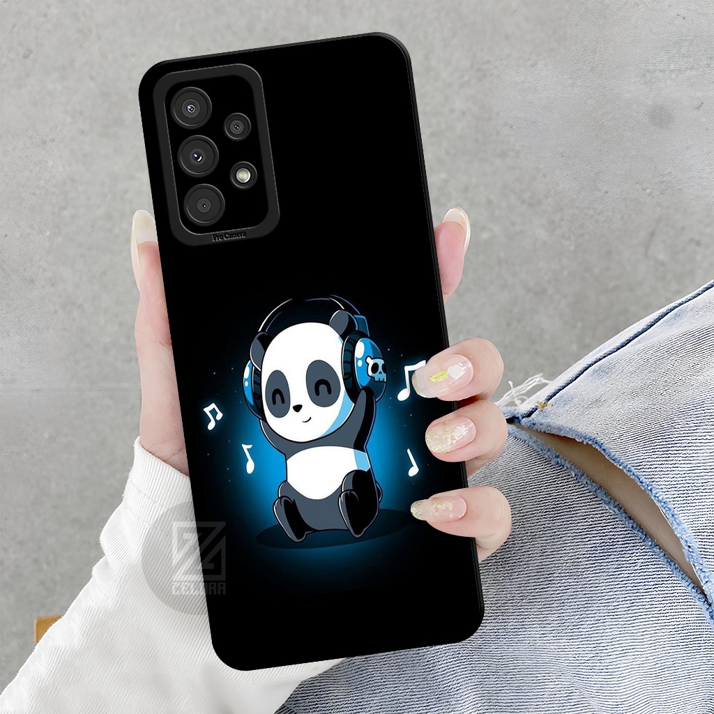 เคส HP Samsung Galaxy A13 4G - เคสแฟชั่น Panda - Softcase Samsung Galaxy A13 4G - เคส Samsung Galaxy