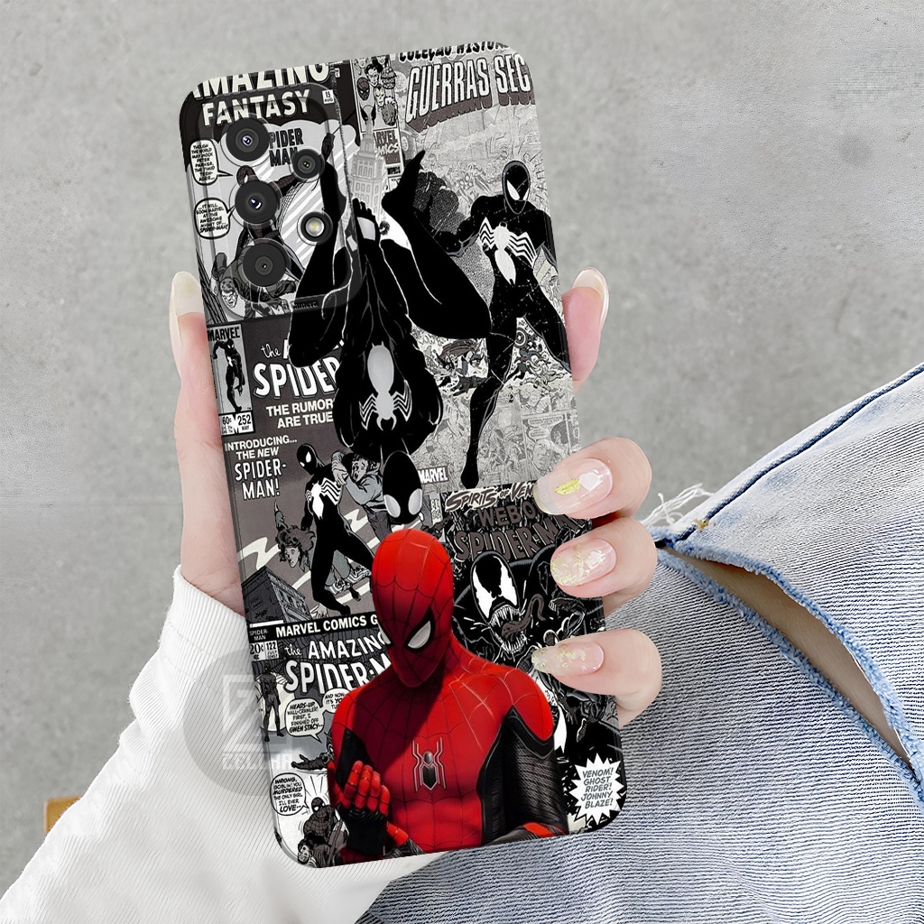 เคส HP Samsung Galaxy A13 4G - เคสแฟชั่น Spiderman - Samsung Galaxy A13 4G Softcase - เคส Samsung Ga
