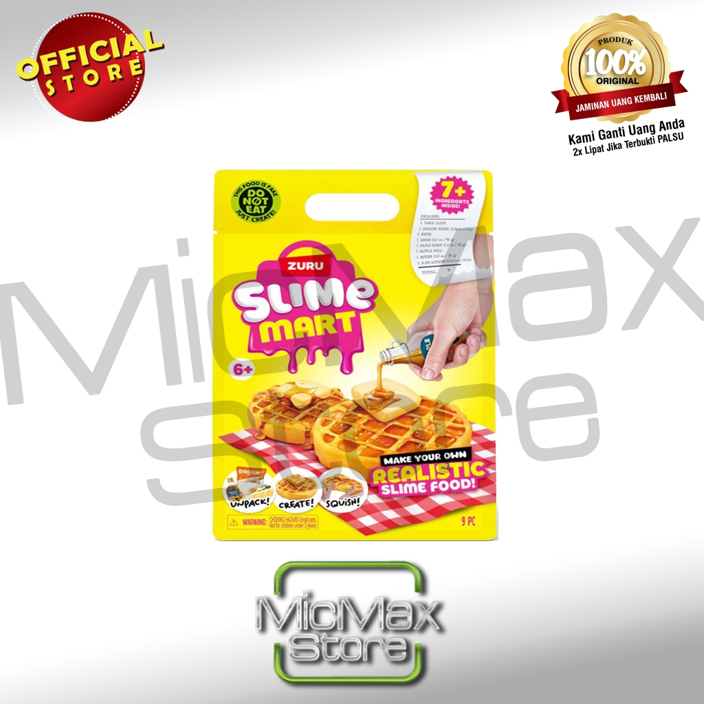 ZURU Slime Mart กระเป๋าช้อปปิ้งขนาดเล็ก S1 Waffles 15901D