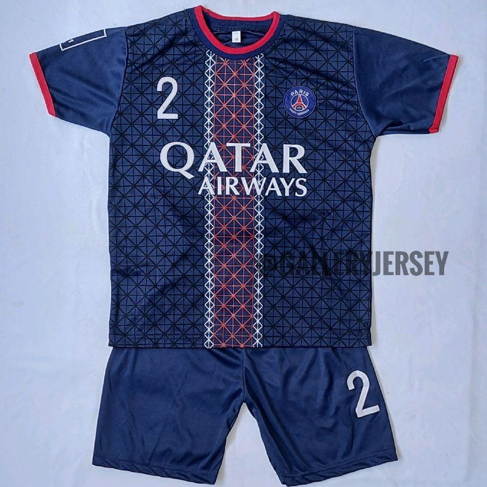 PSG HOME NAVY KIDS FOOTBALL SHIRT SET PSG NAVY HOME KIDS FOOTBALL JERSEY SET PSG KIDS HOME NAVY