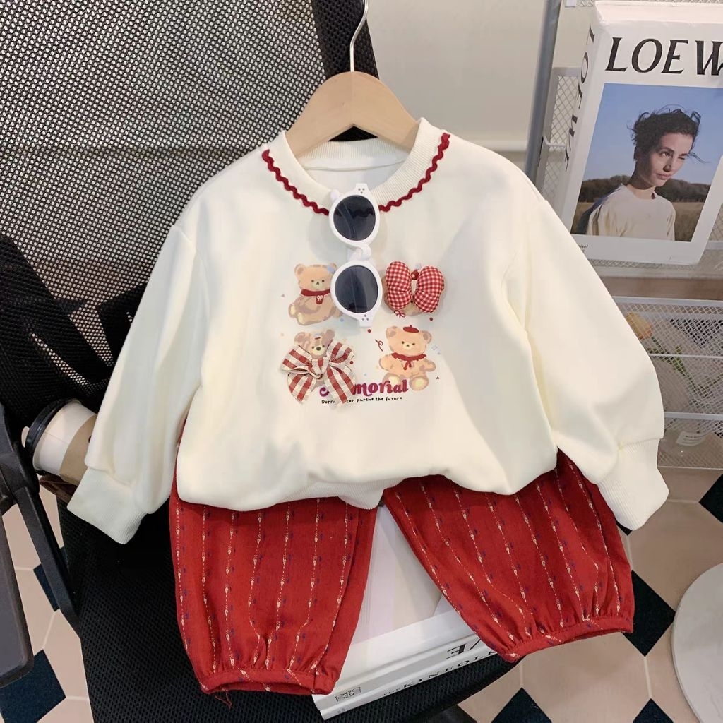 LBS- IMPORT DOLL JEANS SET 90,100,120,130