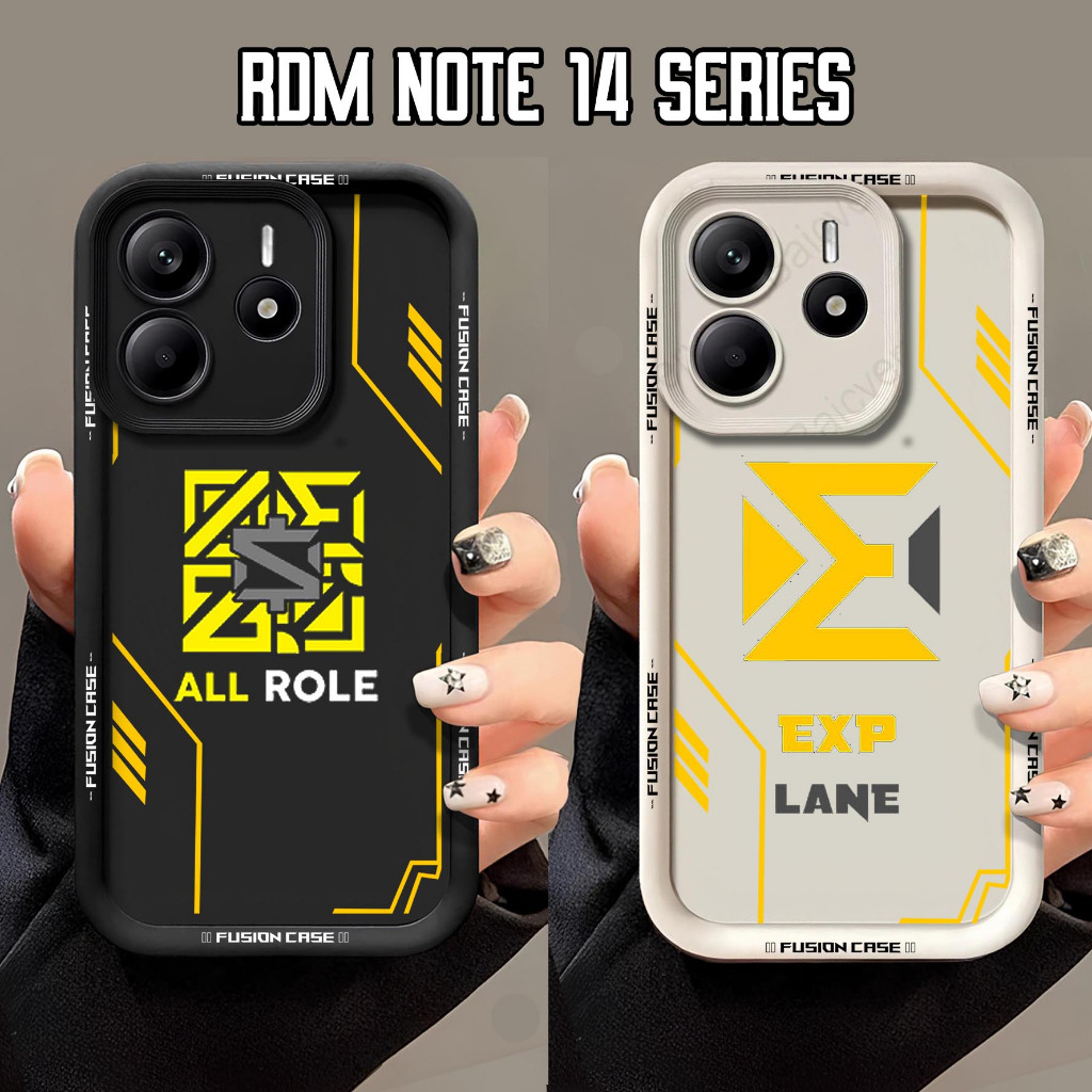 Softcase ยาง Redmi Note 14 4G Note 14 5G - เคส Hp Redmi Note 14 4G Note 14 5G - Casing Pro Camera Re
